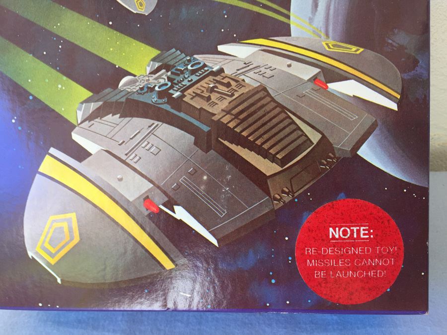 Battlestar Galatica Cylon Raider Mattel New In Box Vintage 1978 [Photo 4]