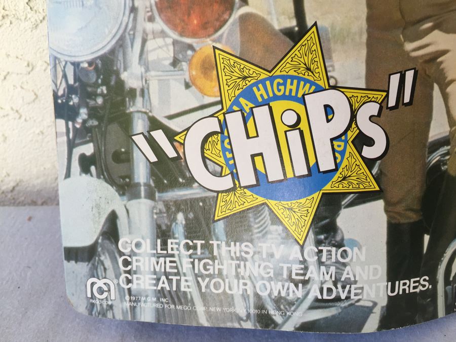 CHiPs 8 Inch Action Figure Ponch Mego 1978 From TV Show [Photo 8]