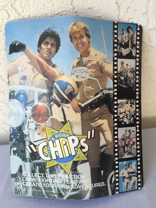 CHiPs 8 Inch Action Figure Jon Mego 1978 From TV Show