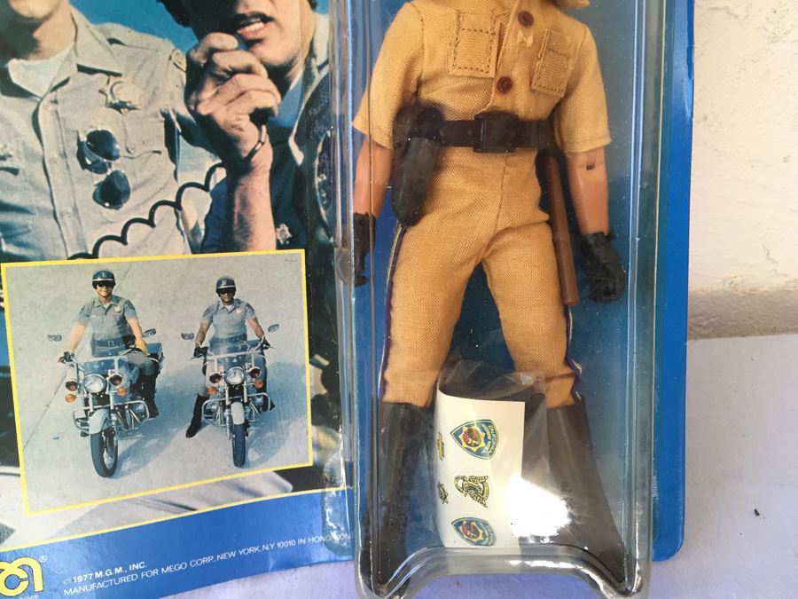 CHiPs 8 Inch Action Figure Jon Mego 1978 From TV Show [Photo 4]