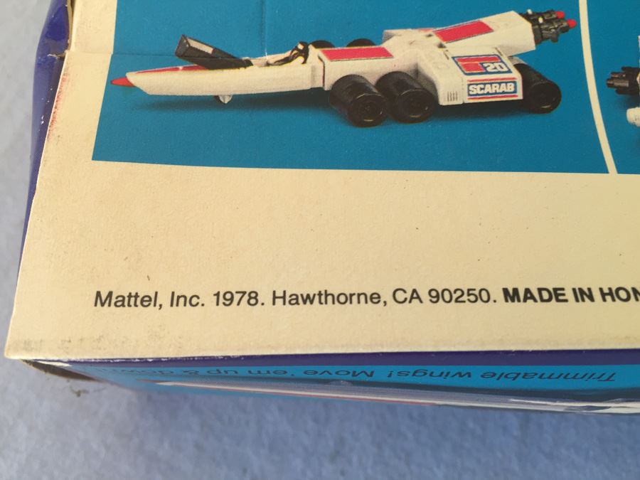 Battlestar Galatica Colonial Viper Mattel New In Box Vintage 1978 [Photo 8]