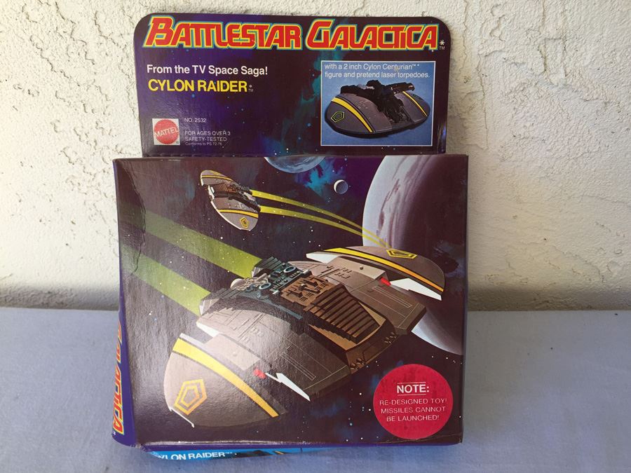 Battlestar Galatica Cylon Raider Mattel New In Box 1978 [Photo 1]