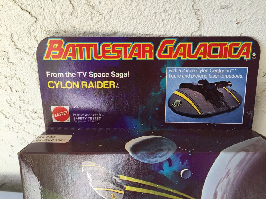 Battlestar Galatica Cylon Raider Mattel New In Box 1978 [Photo 5]