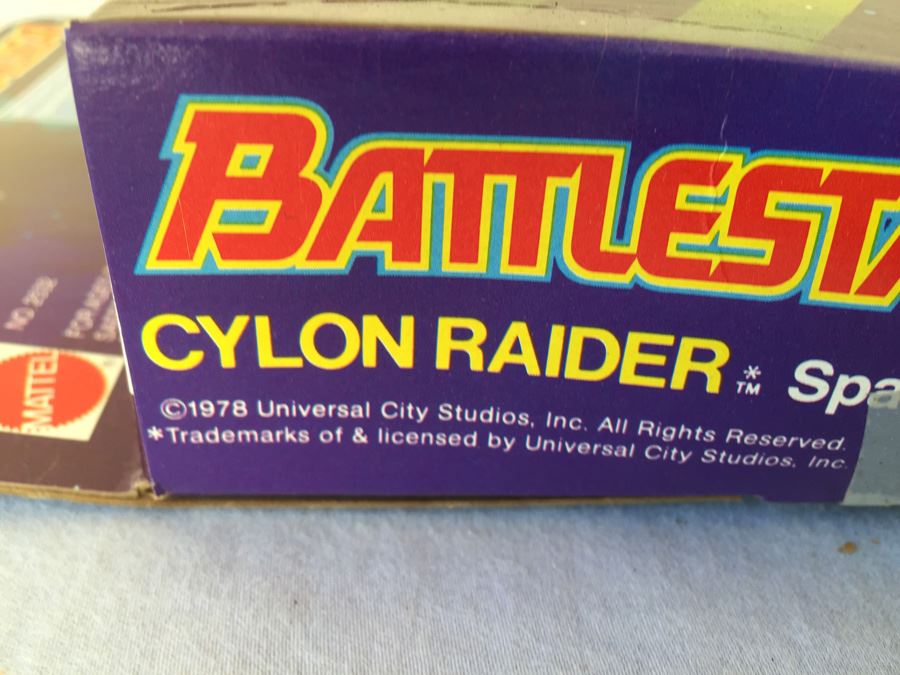 Battlestar Galatica Cylon Raider Mattel New In Box 1978 [Photo 8]