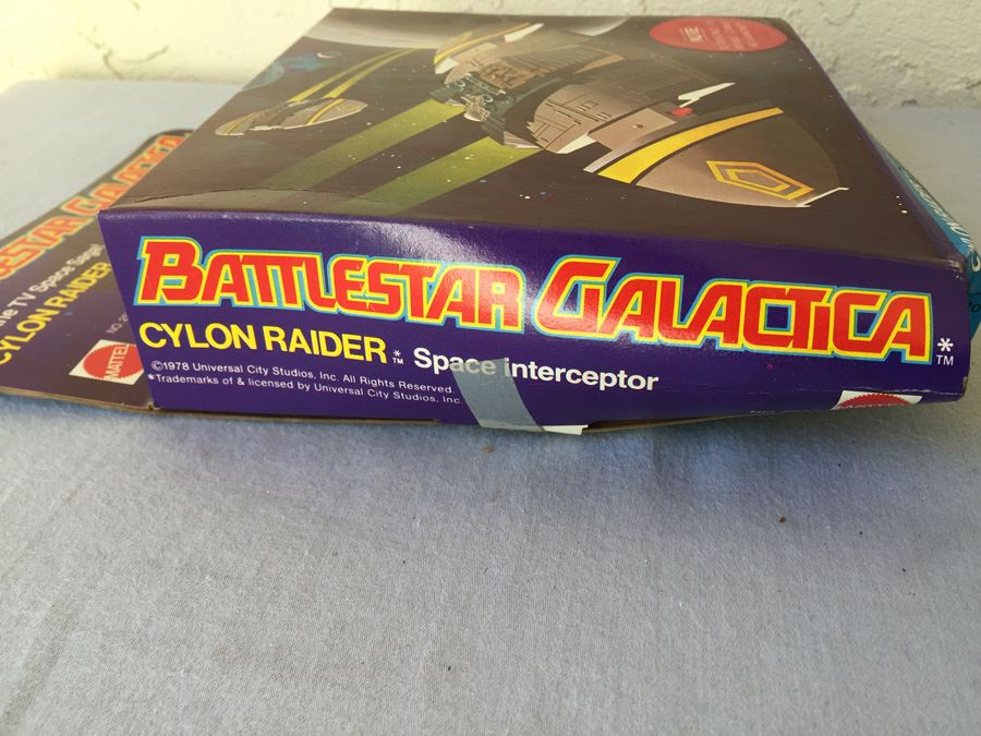 Battlestar Galatica Cylon Raider Mattel New In Box 1978 [Photo 7]