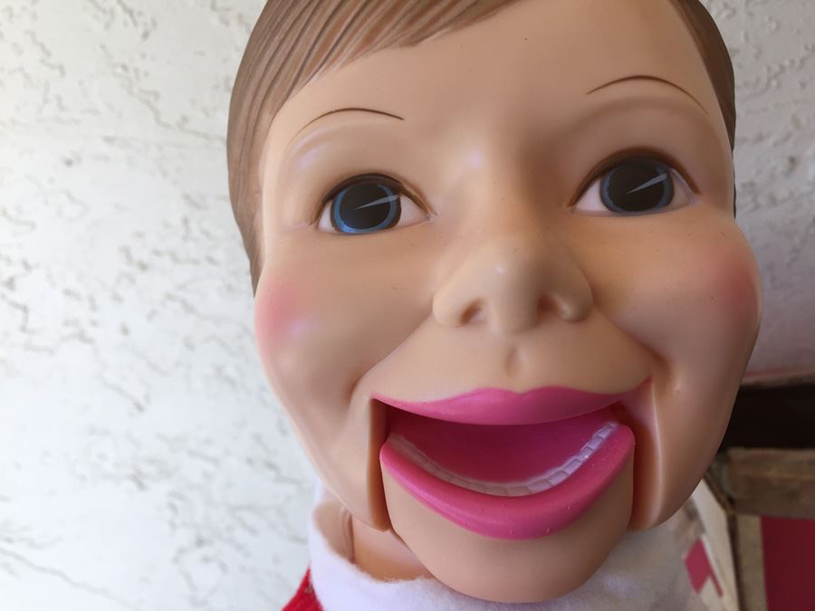 Simon Sez Authentic Professional Ventriloquist Doll New In Box Horsman 1972 With Instruction Booklet [Photo 3]