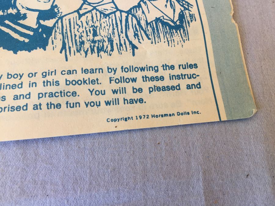 Simon Sez Authentic Professional Ventriloquist Doll New In Box Horsman 1972 With Instruction Booklet [Photo 13]