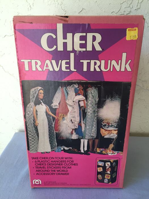CHER Travel Trunk Mego New In Box 1977 [Photo 1]