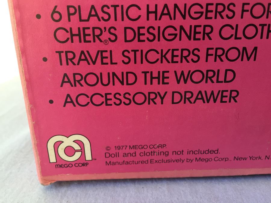 CHER Travel Trunk Mego New In Box 1977 [Photo 6]