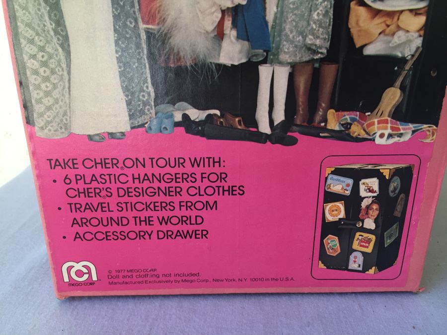 CHER Travel Trunk Mego New In Box 1977 [Photo 4]
