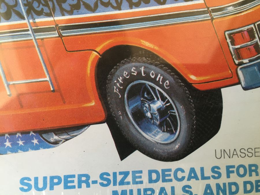 Vintage Datsun Camper Van Plastic Model Kit Mini Craft Sealed New In Box [Photo 6]