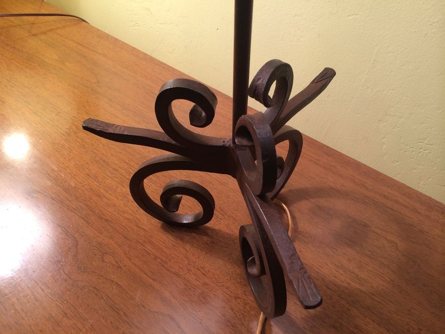 Wrought Iron Lamp [Photo 6]