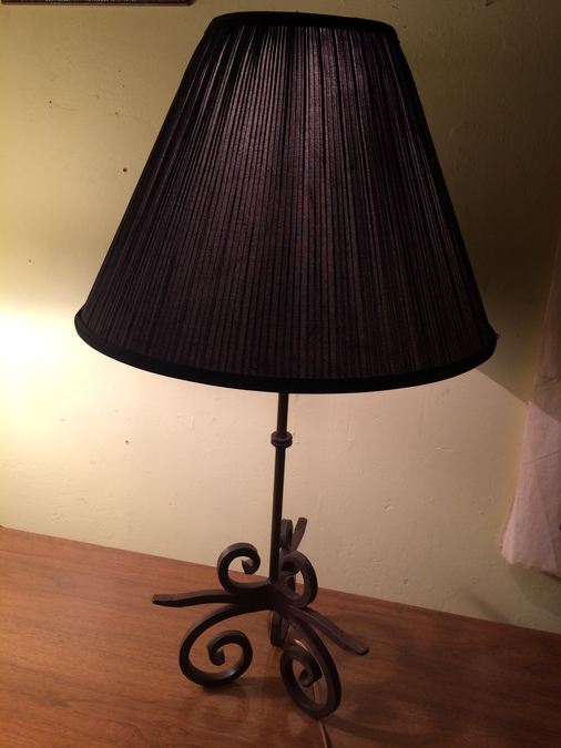 Wrought Iron Lamp [Photo 7]