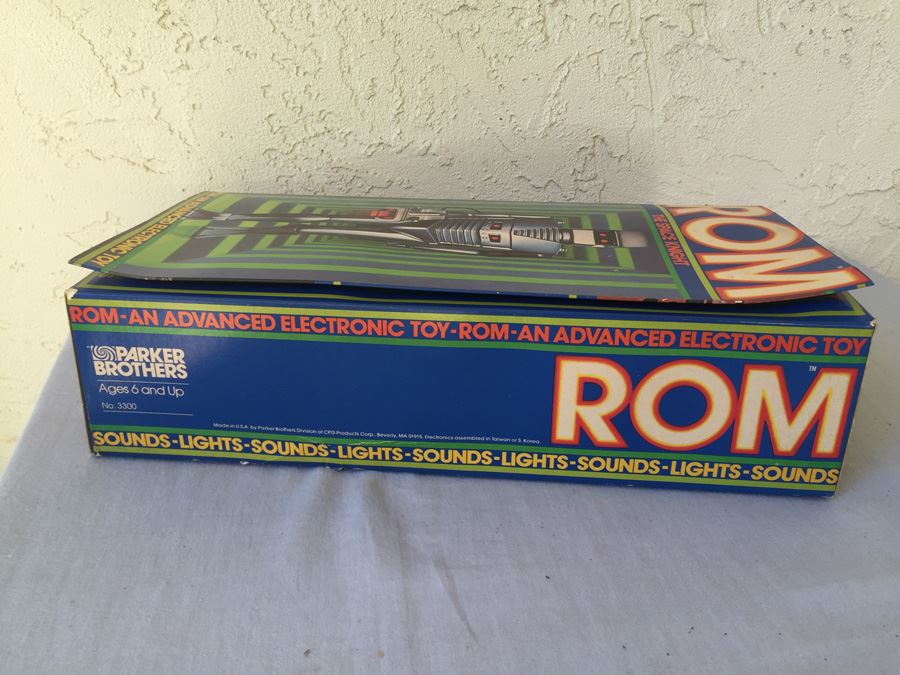 ROM The Space Knight Action Figure Advanced Electronic Toy Robot Parker Brothers New In Box 1979 [Photo 10]