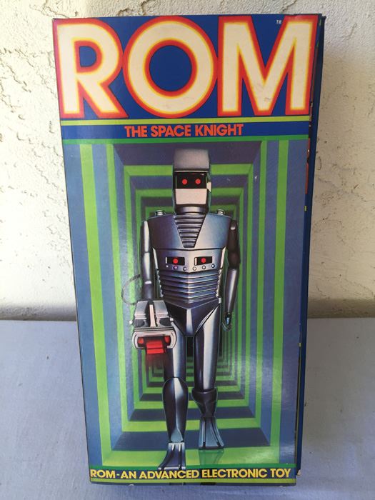ROM The Space Knight Action Figure Advanced Electronic Toy Robot Parker Brothers New In Box 1979 [Photo 1]