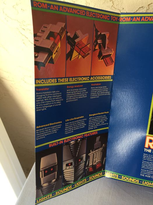 ROM The Space Knight Action Figure Advanced Electronic Toy Robot Parker Brothers New In Box 1979 [Photo 8]