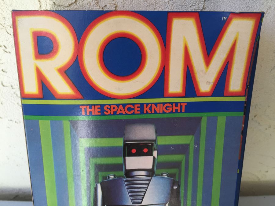 ROM The Space Knight Action Figure Advanced Electronic Toy Robot Parker Brothers New In Box 1979 [Photo 4]