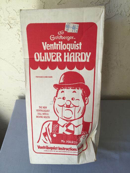 Ventriloquist Doll Oliver Hardy 1983 Laurel & Hardy EG Goldberger 