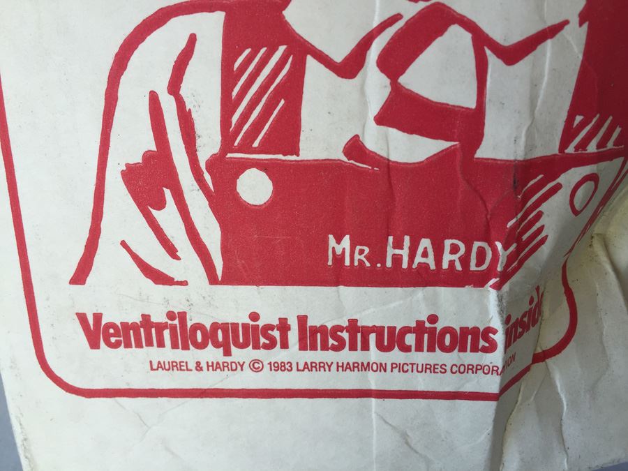 Ventriloquist Doll Oliver Hardy 1983 Laurel & Hardy EG Goldberger Doll New In Box [Photo 3]