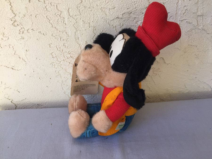Mickey Mouse Club Goofy Plush Toy Doll Knickerbocker Walt Disney 1977 [Photo 3]