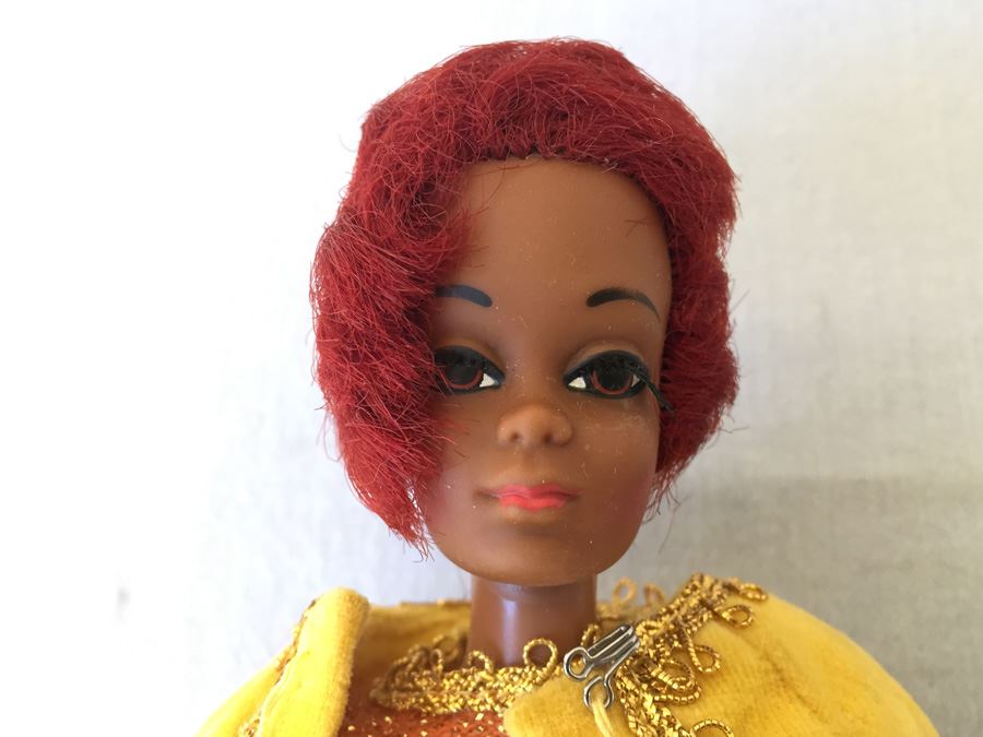Vintage Julia Barbie Black Doll Mattel 1966 Japan