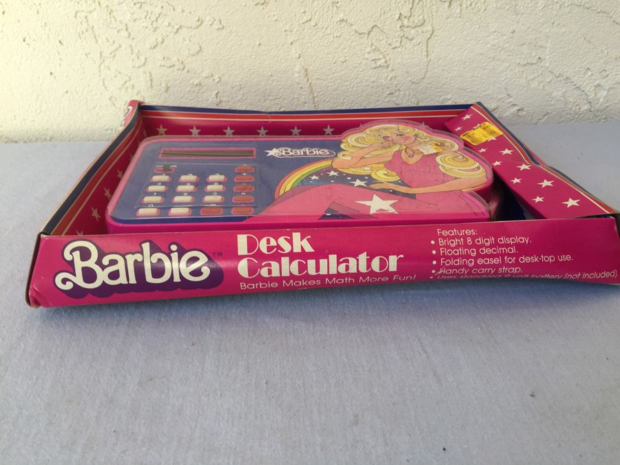 Barbie Desk Calculator Mattel New In Box 1980 [Photo 5]
