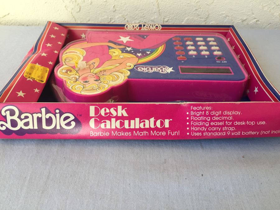 Barbie Desk Calculator Mattel New In Box 1980 [Photo 7]