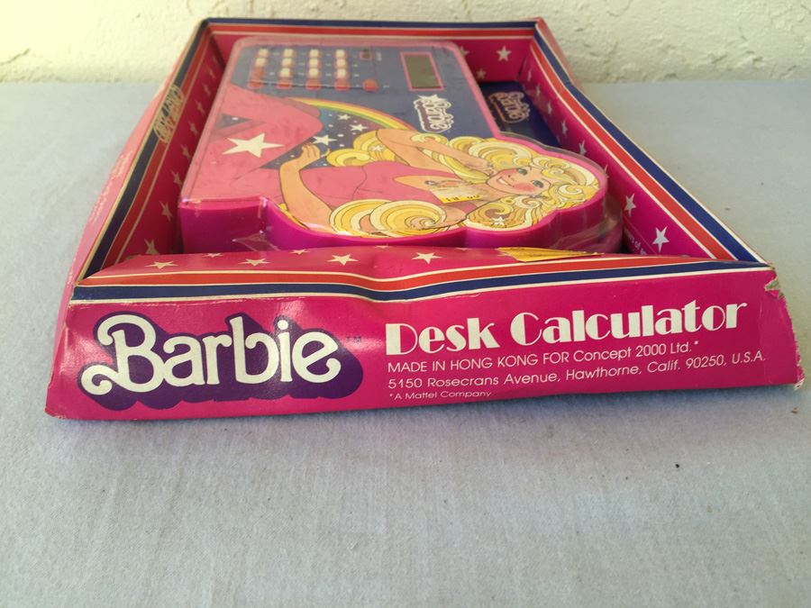 Barbie Desk Calculator Mattel New In Box 1980 [Photo 6]