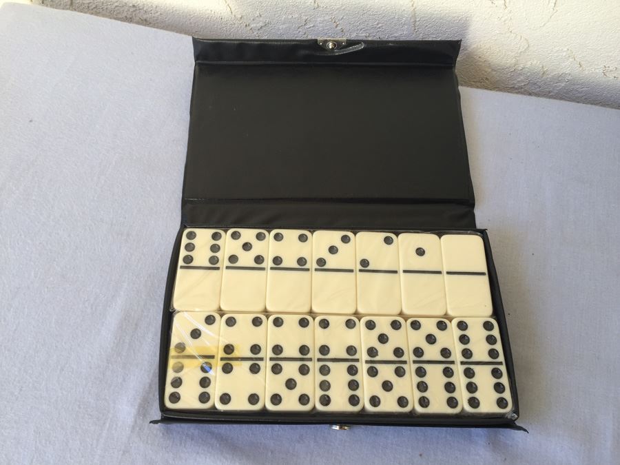 Dominoes Set New In Original Case Sealed Dominoes [Photo 2]