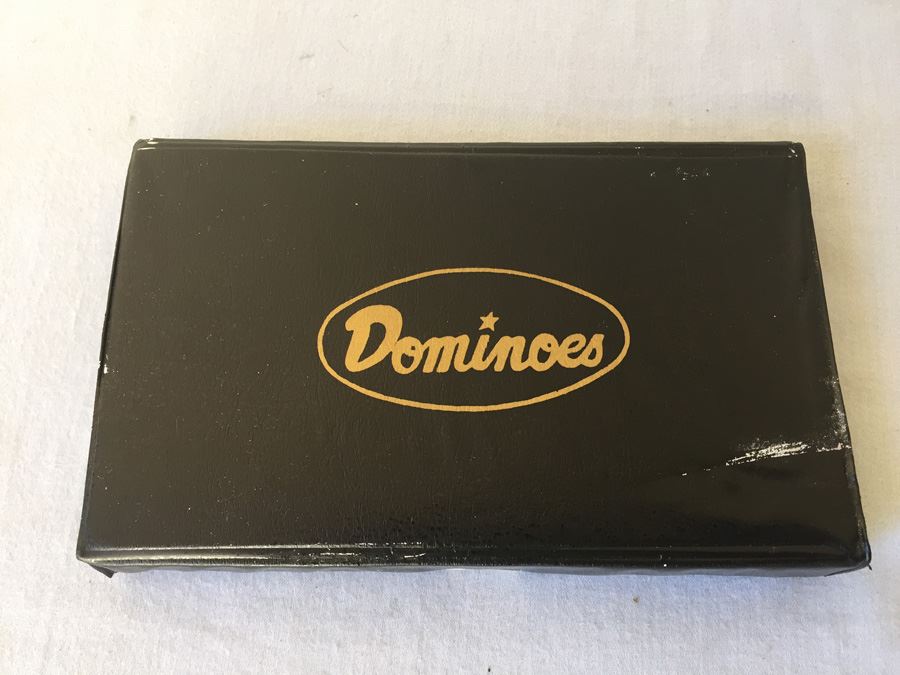 Dominoes Set New In Original Case Sealed Dominoes [Photo 1]