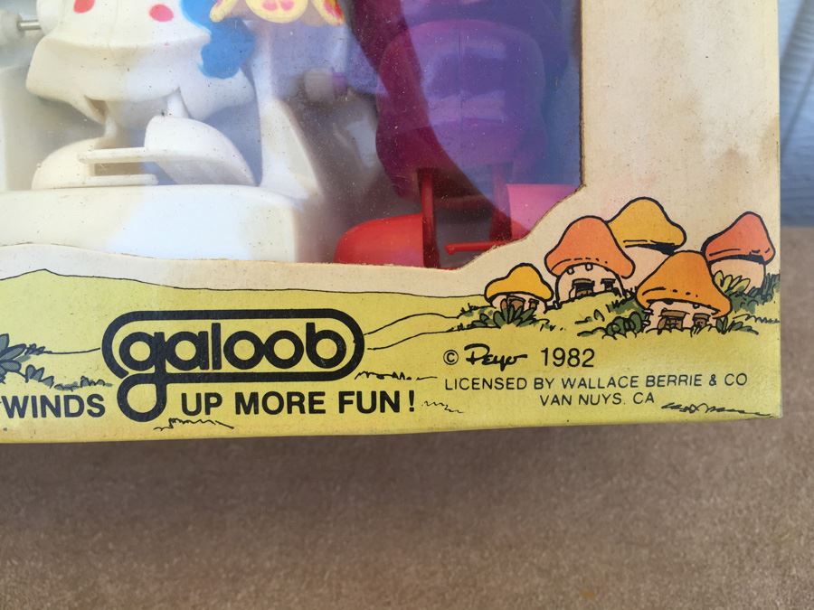 Walking Wind Up Smurfs Galoob Peyo 1982 New In Box [Photo 5]