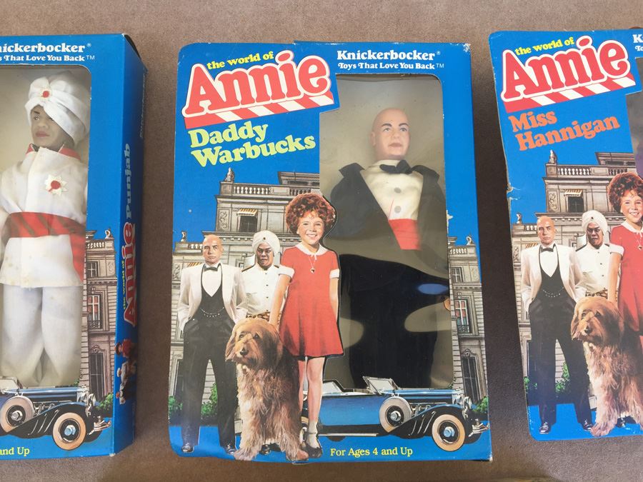 Annie Dolls Action Figures Knickerbocker Toys New In Box Crayola-rola Featuring Annie [Photo 3]