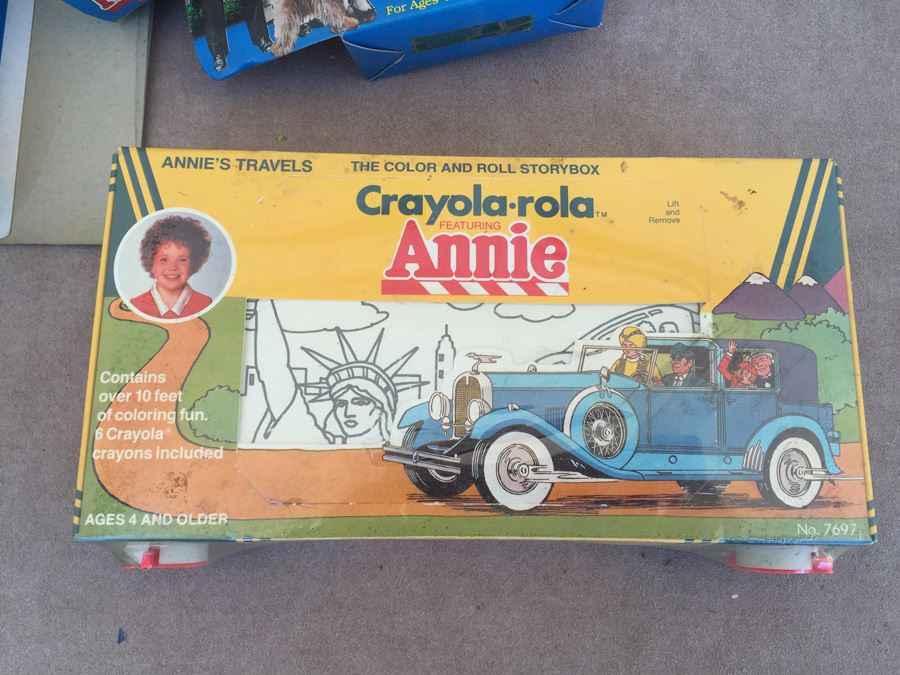 Annie Dolls Action Figures Knickerbocker Toys New In Box Crayola-rola Featuring Annie [Photo 6]