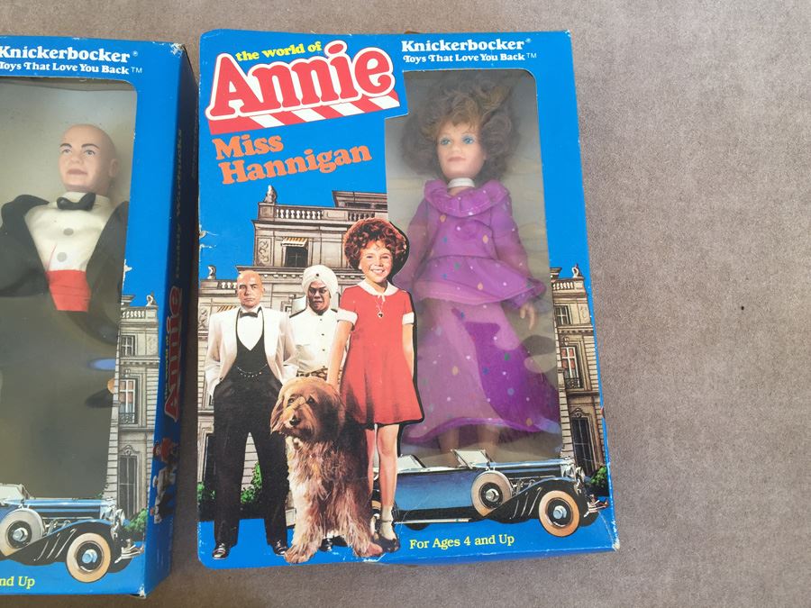 Annie Dolls Action Figures Knickerbocker Toys New In Box Crayola-rola Featuring Annie [Photo 4]