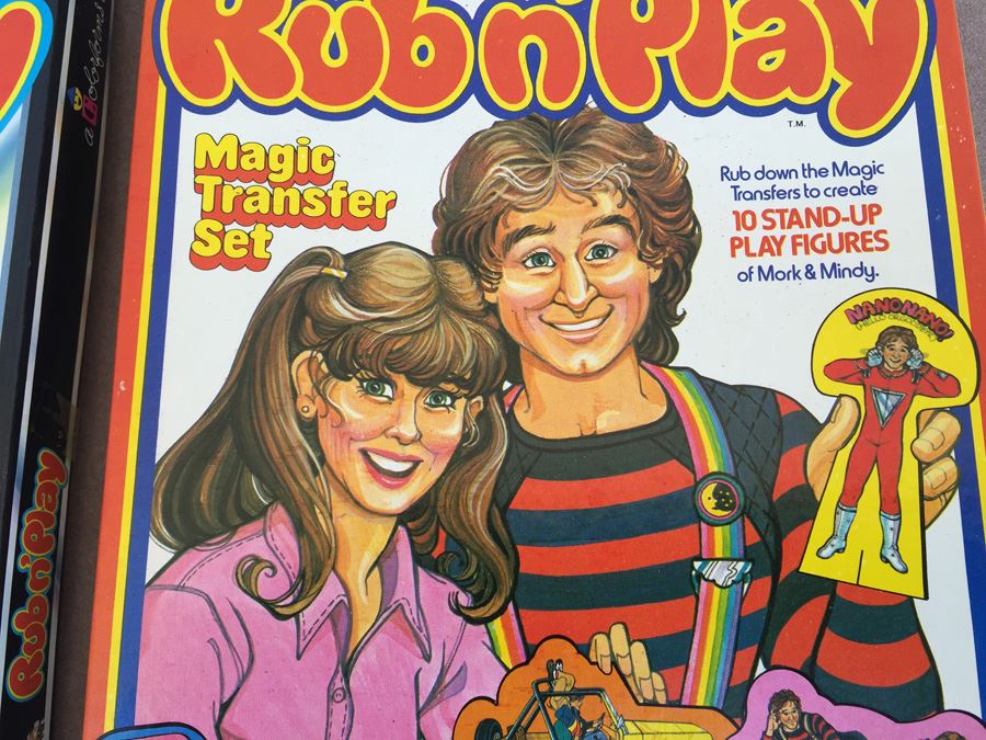 (3) Colorforms Magic Transfer Set Sesame Street - Battlestar Ballatica - Mork & Mindy [Photo 6]