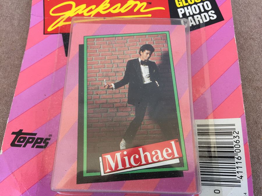 Topps Michael Jackson Complete Collectors' Set Photo Cards New On Card 1984 [Photo 2]