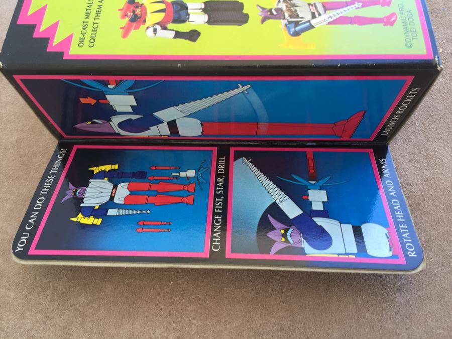 SHOGUN WARRIORS Raider Arm Launches Rocket Mattel New In Box 1977 [Photo 8]