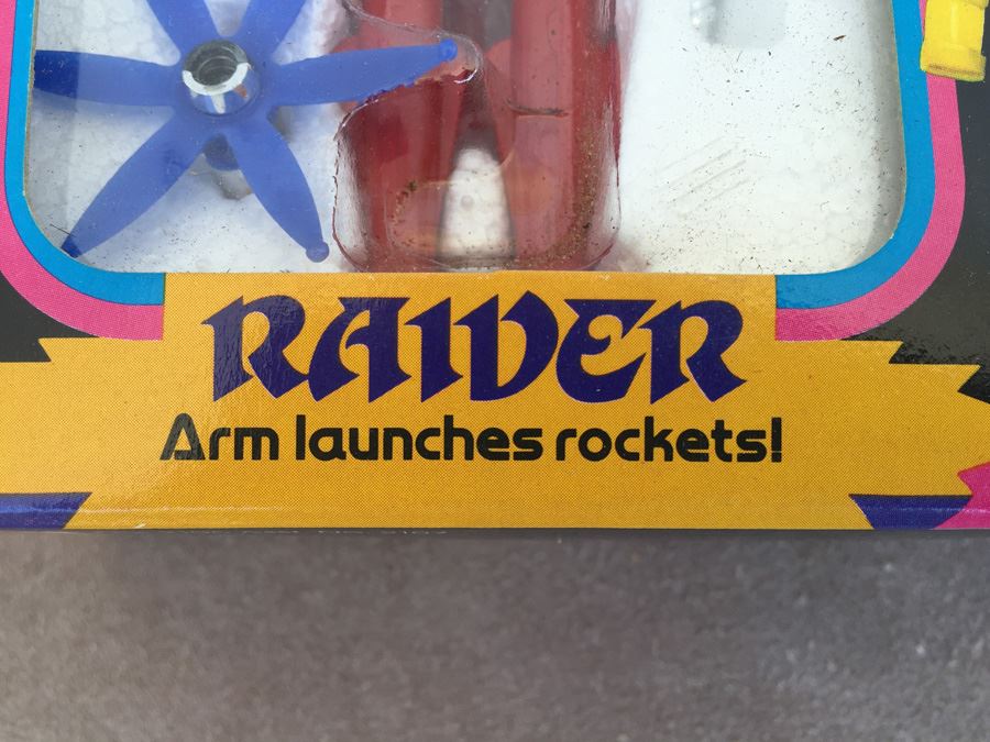 SHOGUN WARRIORS Raider Arm Launches Rocket Mattel New In Box 1977 [Photo 3]