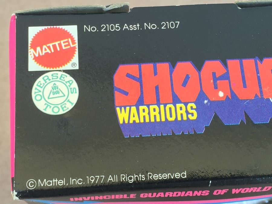 SHOGUN WARRIORS Raider Arm Launches Rocket Mattel New In Box 1977 [Photo 10]