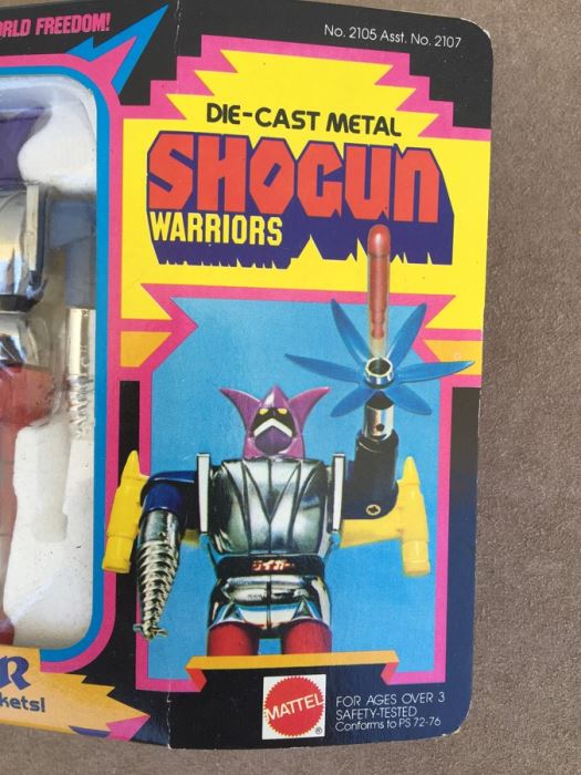 SHOGUN WARRIORS Raider Arm Launches Rocket Mattel New In Box 1977 [Photo 6]