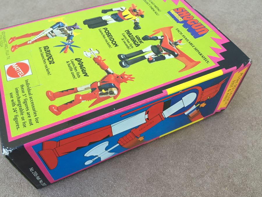 SHOGUN WARRIORS Dragun Launches Fist And Battle Axes Mattel New In Box 1977 [Photo 7]