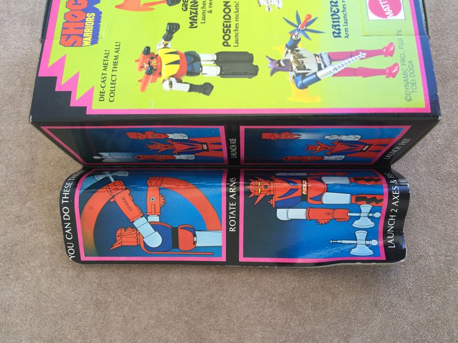SHOGUN WARRIORS Dragun Launches Fist And Battle Axes Mattel New In Box 1977 [Photo 6]