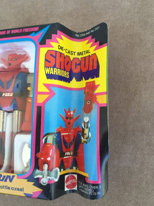 SHOGUN WARRIORS Dragun Launches Fist And Battle Axes Mattel New In Box 1977 [Photo 4]