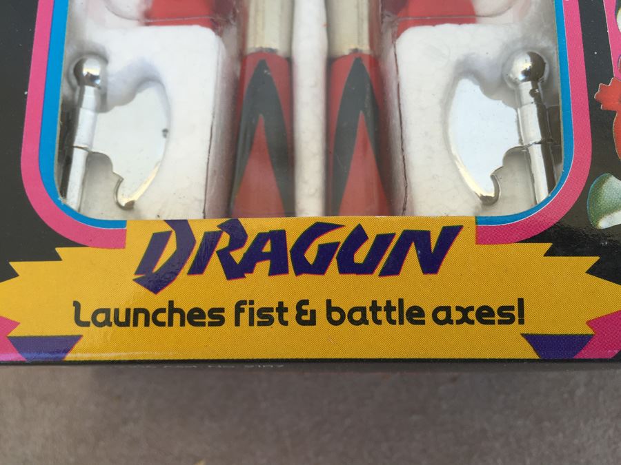 SHOGUN WARRIORS Dragun Launches Fist And Battle Axes Mattel New In Box 1977 [Photo 2]