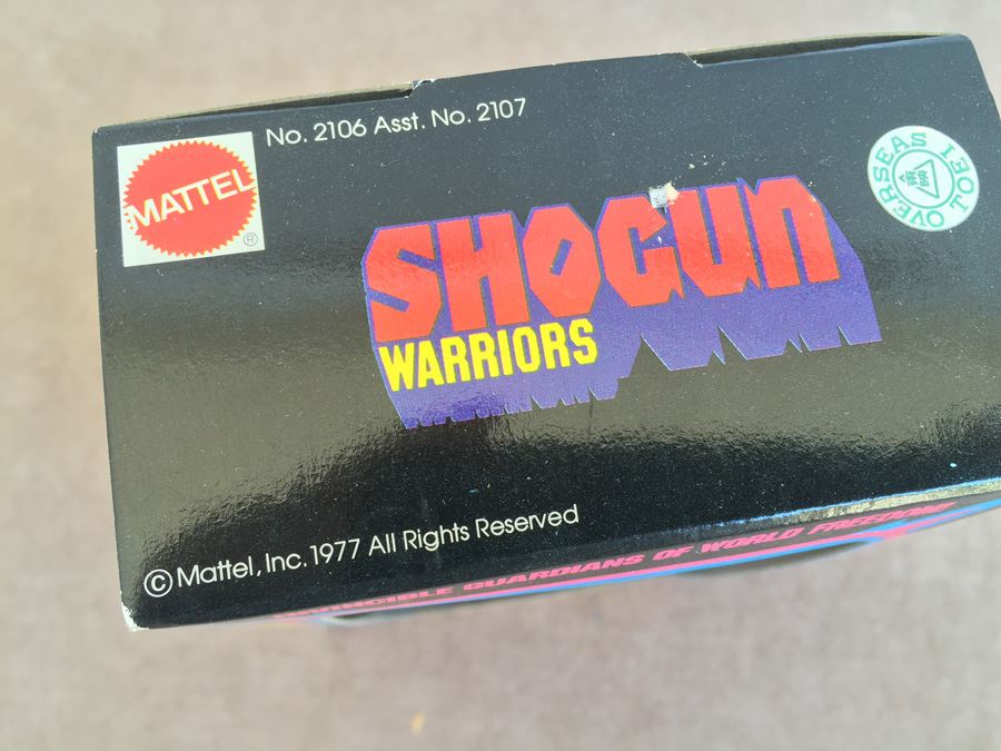 SHOGUN WARRIORS Dragun Launches Fist And Battle Axes Mattel New In Box 1977 [Photo 8]