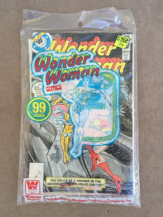 Sealed Wonder Woman Comics Comic Books Whitman