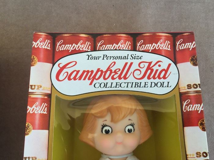 Campbell Kid Collectible 7 1/2' Vinyl Dolls New In Box Eugene 1984 [Photo 5]