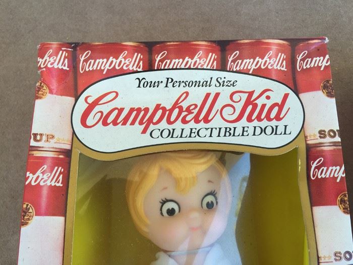 Campbell Kid Collectible 7 1/2' Vinyl Dolls New In Box Eugene 1984 [Photo 6]