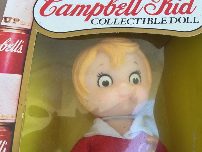 Campbell Kid Collectible 7 1/2' Vinyl Dolls New In Box Eugene 1984 [Photo 3]