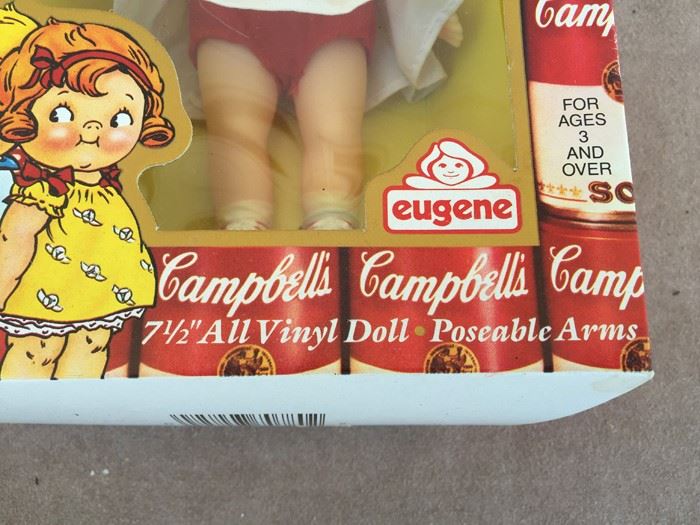 Campbell Kid Collectible 7 1/2' Vinyl Dolls New In Box Eugene 1984 [Photo 4]